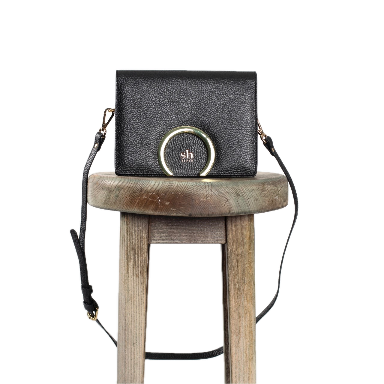 CHIC midi leather bag