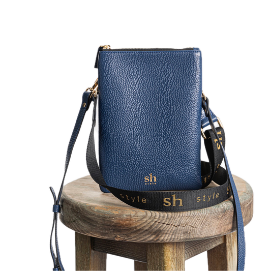 CITY crossbody blu marine