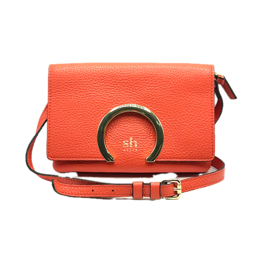 CUTE soft leather bag with shoulder strap