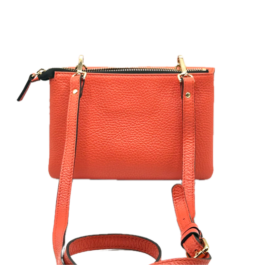 CUTE soft leather bag with shoulder strap