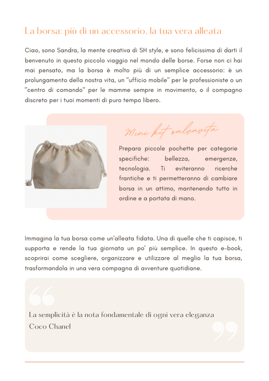 Votre sac, votre alliée