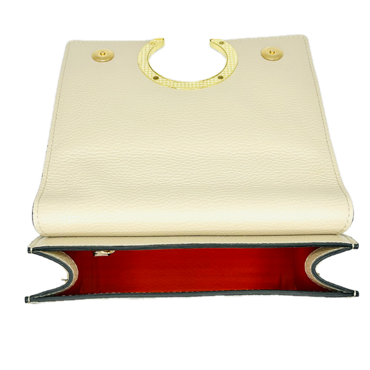 Borsa CHIC midi in pelle - dettaglio interno