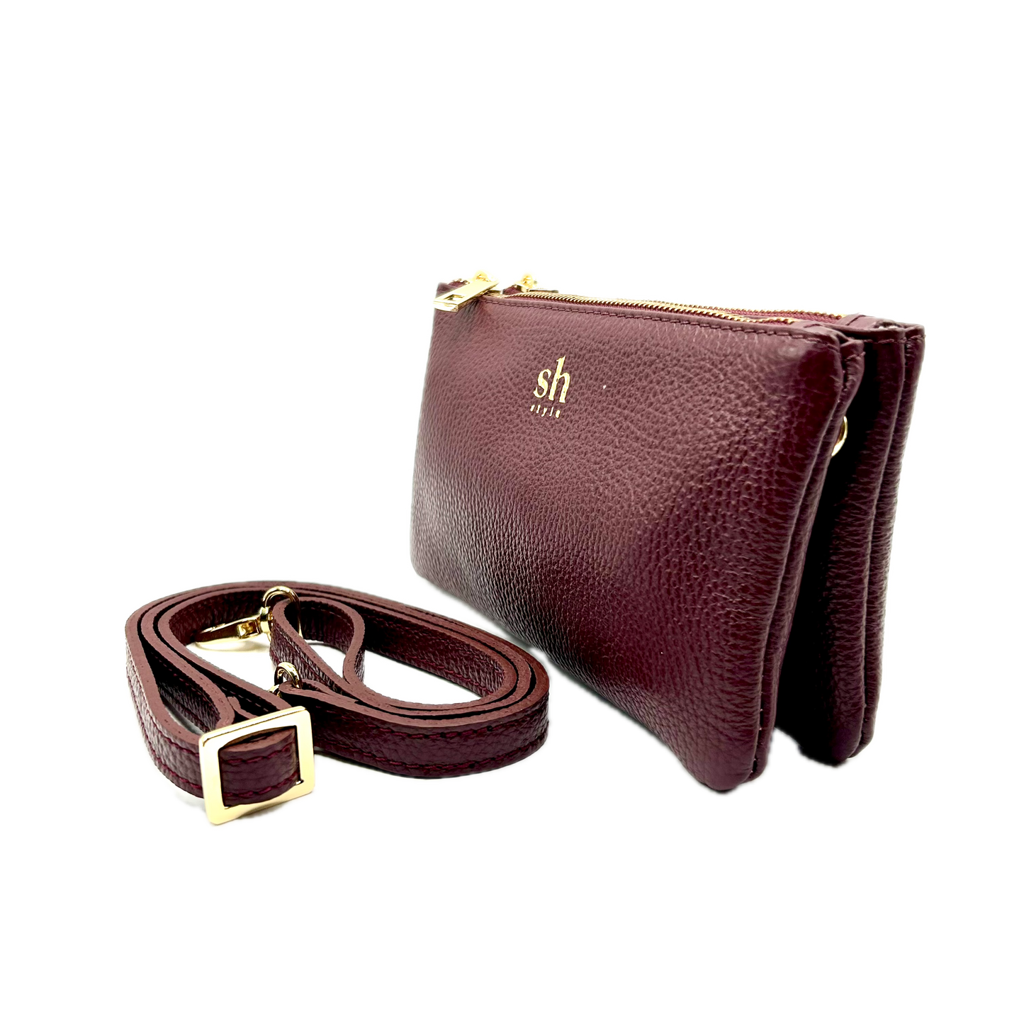 CASUAL pochette in pelle morbida con tracolla (outlet)