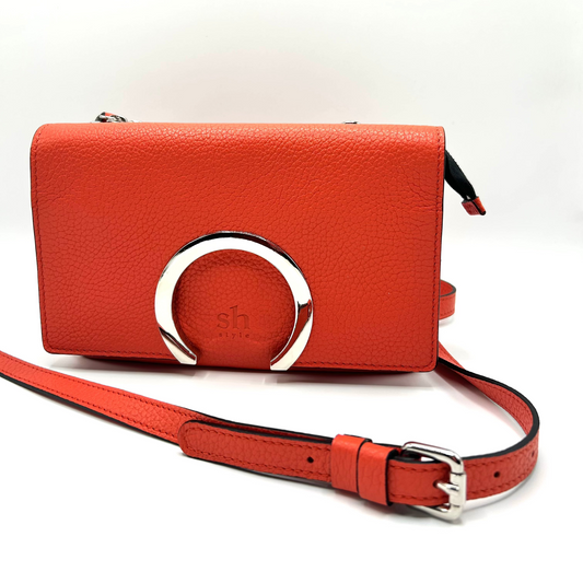 CUTE Tasche aus weichem Leder mit Schulterriemen